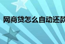 网商贷怎么自动还款了 网商贷自动还款规则