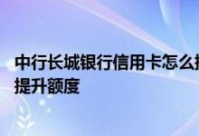 中行长城银行信用卡怎么提额度 中国银行的长城信用卡如何提升额度