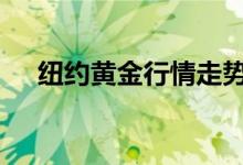 纽约黄金行情走势 纽约金走势图在哪看