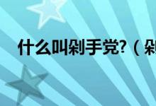 什么叫剁手党?（剁手党是啥意思是什么）
