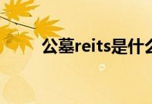 公墓reits是什么 公墓REITs是什么