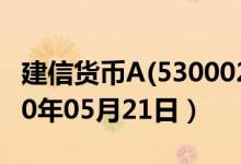 建信货币A(530002)基金价格行情查询（2020年05月21日）