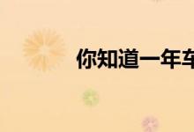 你知道一年车险大概多少钱吗