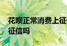 花呗正常消费上征信吗 花呗每笔消费都会上征信吗