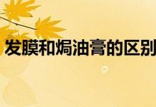发膜和焗油膏的区别（发膜和焗油膏的区别）