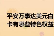 平安万事达美元白金卡 平安万事达美元白金卡有哪些特色权益