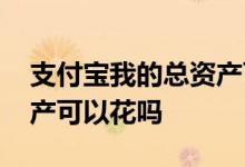 支付宝我的总资产可以用吗 支付宝里的总资产可以花吗
