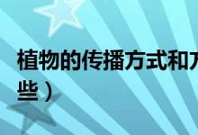 植物的传播方式和方法（植物的传播方式有哪些）