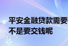 平安金融贷款需要什么条件 平安金融贷款是不是要交钱呢