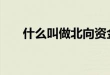 什么叫做北向资金 北向资金什么意思