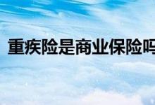 重疾险是商业保险吗 重疾险是保障型保险吗