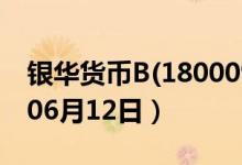 银华货币B(180009)基金价格查询（2020年06月12日）