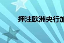 押注欧洲央行加息贵金属维持震荡