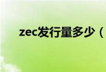 zec发行量多少（ITZ总发行量是多少）