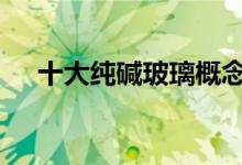 十大纯碱玻璃概念股 纯碱概念股有哪些