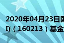 2020年04月23日国泰纳斯达克100指数(QDII)（160213）基金实时行情