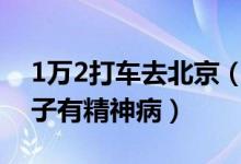 1万2打车去北京（家属要求司机退钱并称女子有精神病）