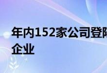 年内152家公司登陆A股逾九成为战略性新兴企业