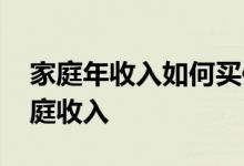 家庭年收入如何买保险 买保险怎么还要求家庭收入