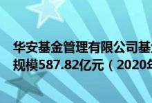 华安基金管理有限公司基金总规模4377.87亿元指数型基金规模587.82亿元（2020年）