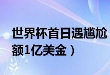 世界杯首日遇尴尬（虚假球票1万余张涉案金额1亿美金）
