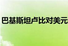巴基斯坦卢比对美元汇率跌破206创历史新低