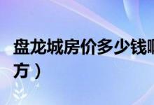 盘龙城房价多少钱啊（盘龙城房价多少钱一平方）