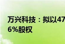 万兴科技：拟以4792万元收购杭州格像13.56%股权