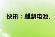 快讯：麒麟电池、水冷板概念掀起涨停潮