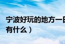宁波好玩的地方一日游北仑（宁波好玩的地方有什么）