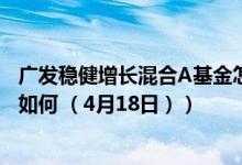 广发稳健增长混合A基金怎么样（基金2021年第三季度表现如何 （4月18日））