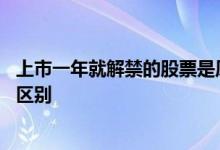 上市一年就解禁的股票是原始股吗 上市后的股票与原始股的区别