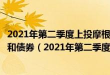 2021年第二季度上投摩根双核平衡混合基金持仓了哪些股票和债券（2021年第二季度基金主要卖出哪些股票）