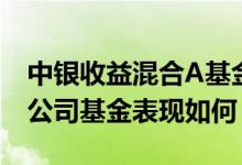 中银收益混合A基金累计分红2.3665元/份同公司基金表现如何