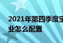 2021年第四季度宝盈核心优势混合A基金行业怎么配置