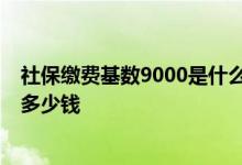 社保缴费基数9000是什么档次 交15年退休后领退休金能领多少钱 