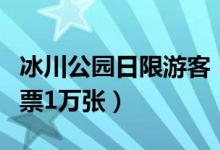 冰川公园日限游客（冰川公园即日起每日限售票1万张）