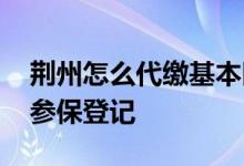 荆州怎么代缴基本医保费 荆州医保职工如何参保登记 