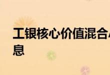 工银核心价值混合A（481001）历史分红信息