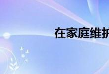 在家庭维护上的平均花费