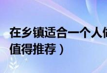 在乡镇适合一个人做的生意有哪些（以下几种值得推荐）