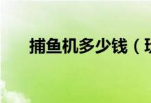 捕鱼机多少钱（玩捕鱼机的赢钱技巧）