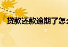 贷款还款逾期了怎么办 贷款逾期如何补救