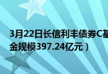 3月22日长信利丰债券C基金怎么样（2020年公司货币型基金规模397.24亿元）