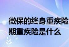 微保的终身重疾险怎么样 微医保超级保宝长期重疾险是什么