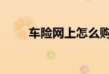 车险网上怎么购买 车险怎样网上买