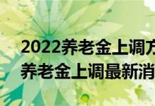 2022养老金上调方案什么时候公布 2022年养老金上调最新消息 
