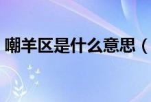 嘲羊区是什么意思（嘲羊群众表示什么意思）