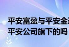 平安富盈与平安金通的区别 平安金通90天是平安公司旗下的吗