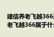 建信养老飞越366是哪个公司推出的 建信养老飞越366属于什么
